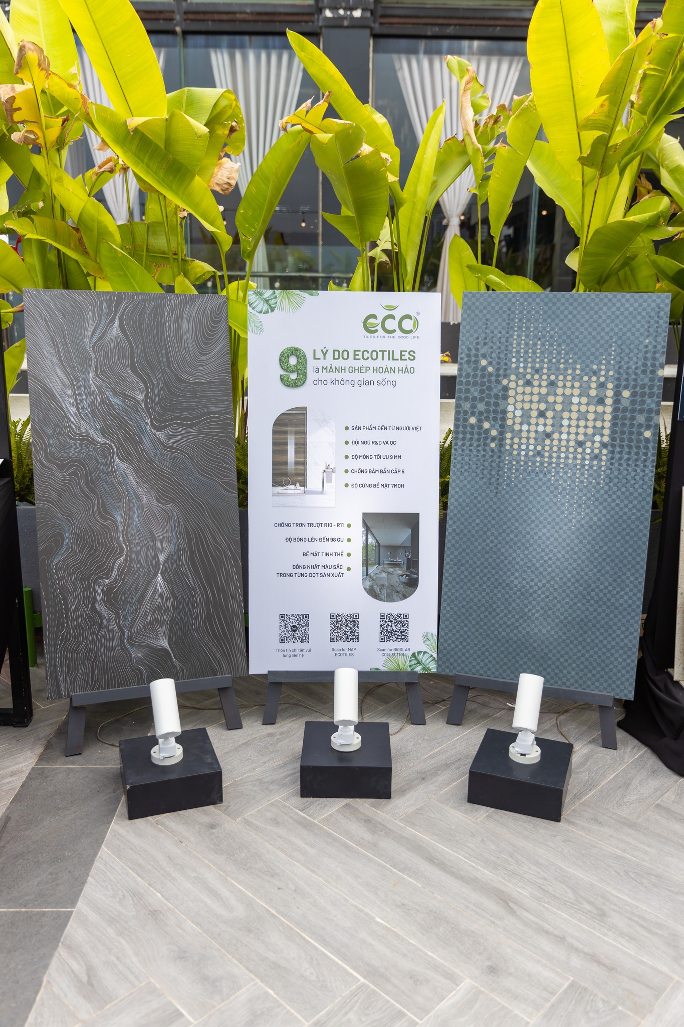 Gạch khổ lớn Ecotiles kháng khuẩn