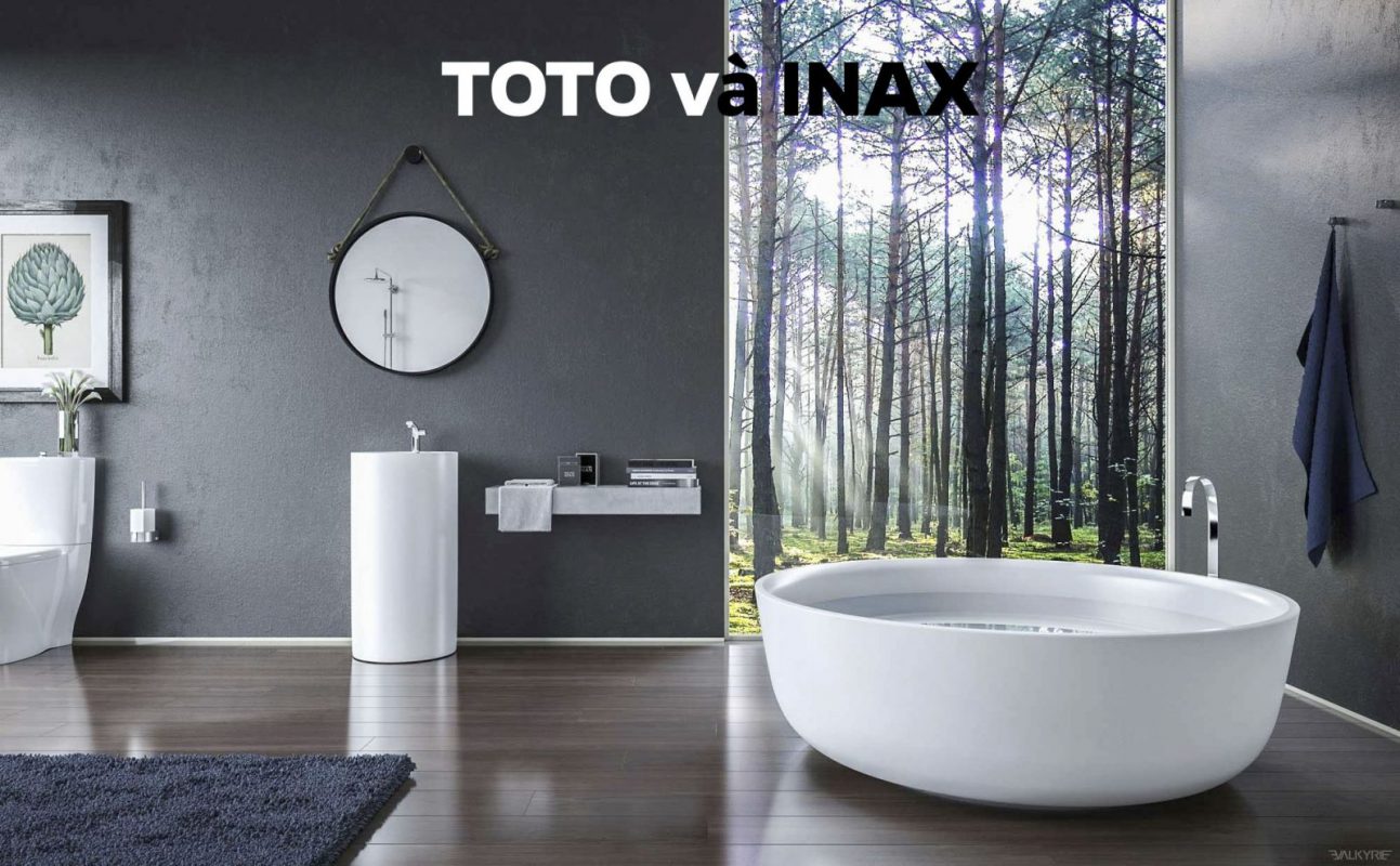 Thiết bị vệ sinh INAX và TOTO: Đâu là lựa chọn phù hợp