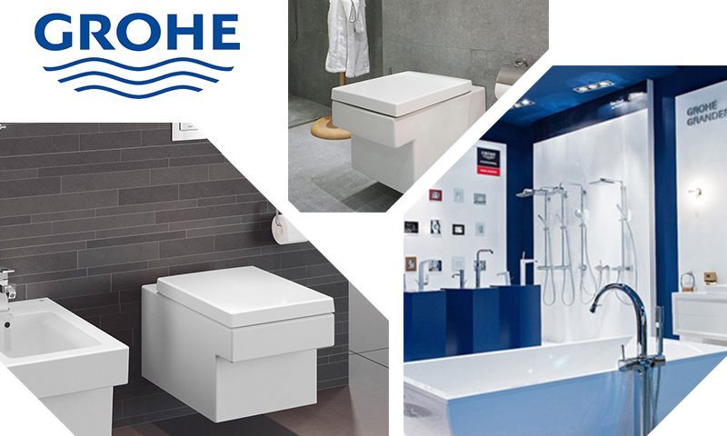 Thương hiệu thiết bị vệ sinh cao cấp từ Đức Grohe